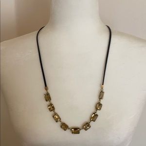 Stella&Dot vintage stone lariat necklace